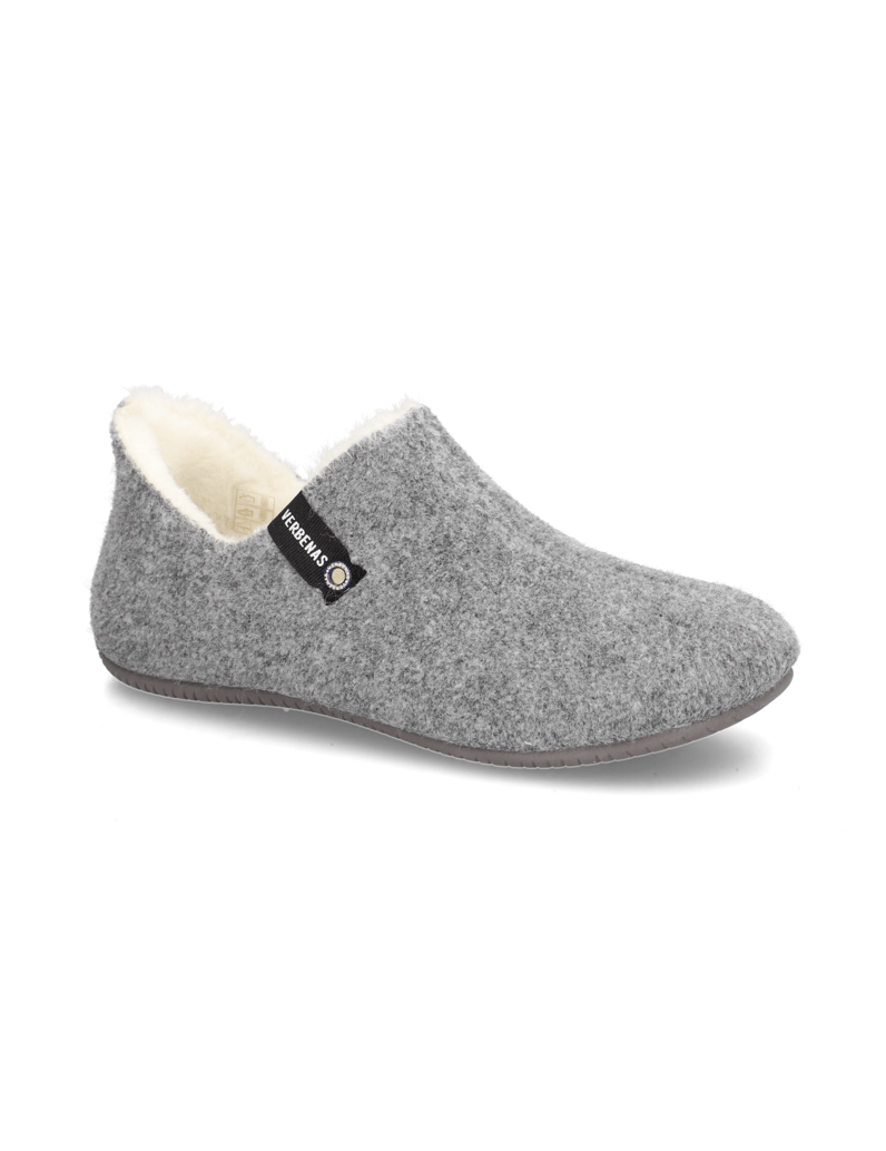 Verbenas-Textil-Pantoffel-siva