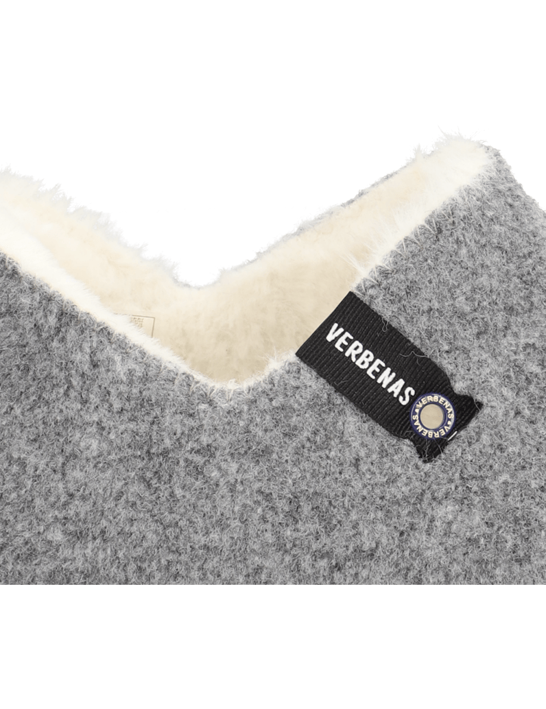 Verbenas-Textil-Pantoffel-siva