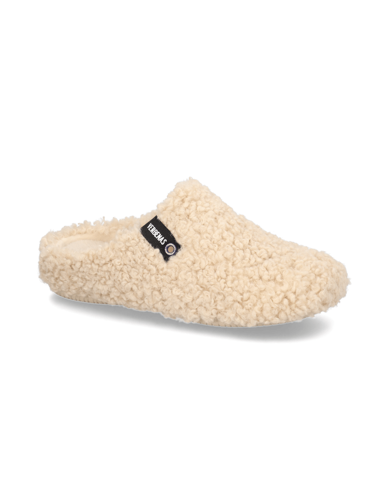 Verbenas-Textil-Pantoffel-beige