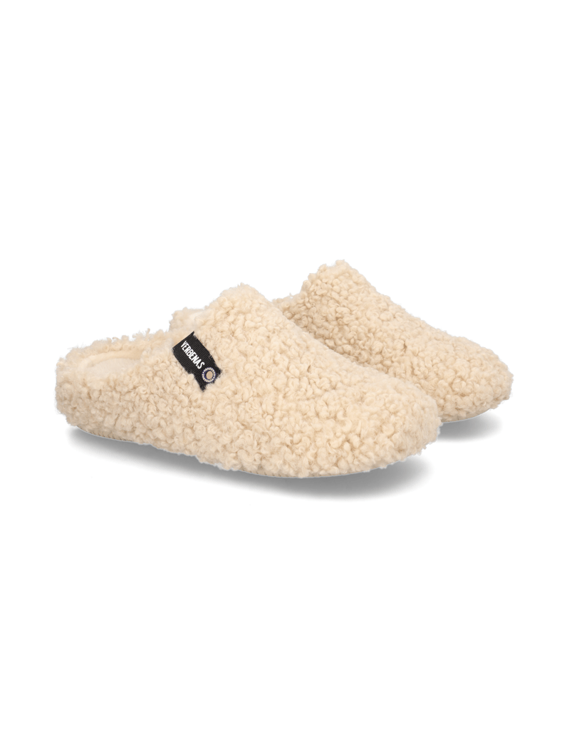 Verbenas-Textil-Pantoffel-beige