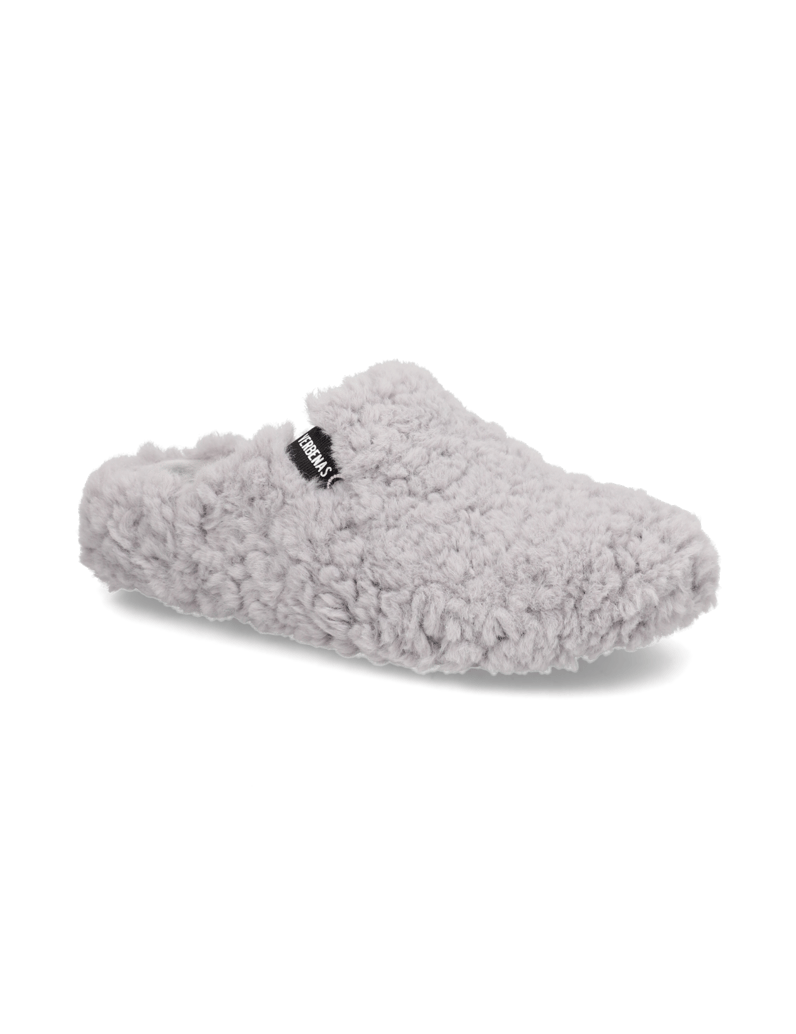 Verbenas-Textil-Pantoffel-grau