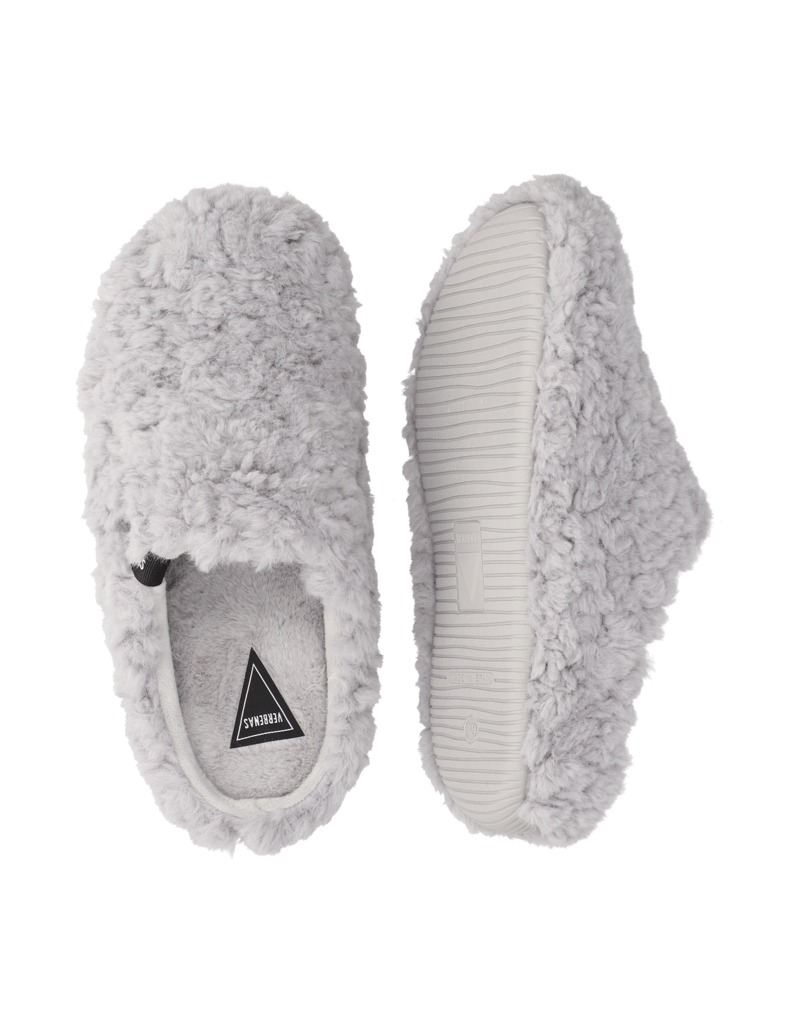 Verbenas-Textil-Pantoffel-grau