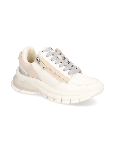 

Lederkombination Sneaker, Bílá