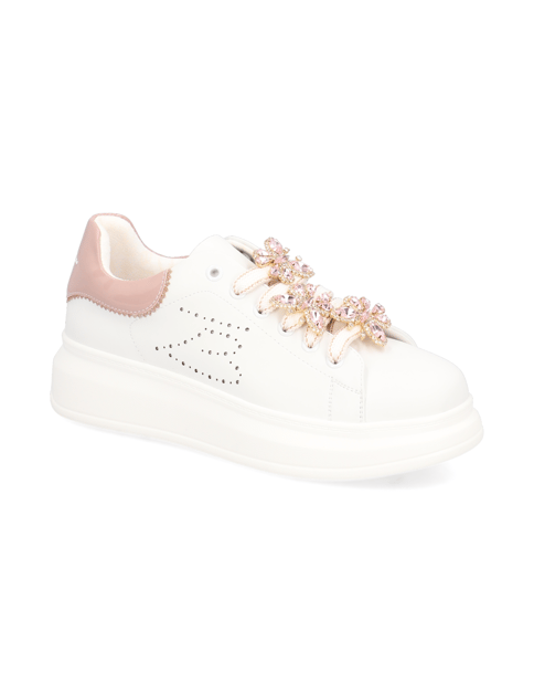 

Glattleder Sneaker, Bílá