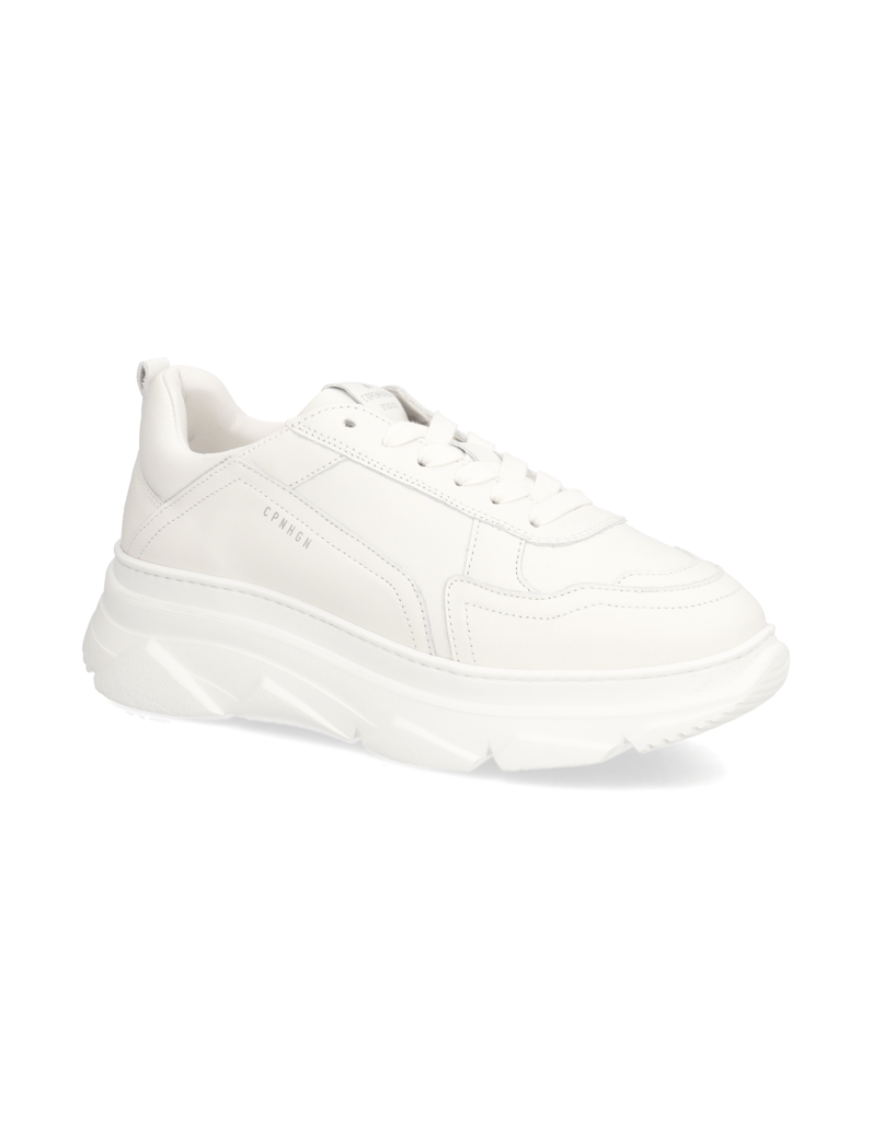 COPENHAGEN-STUDIOS-Glattleder-Sneaker-weiss