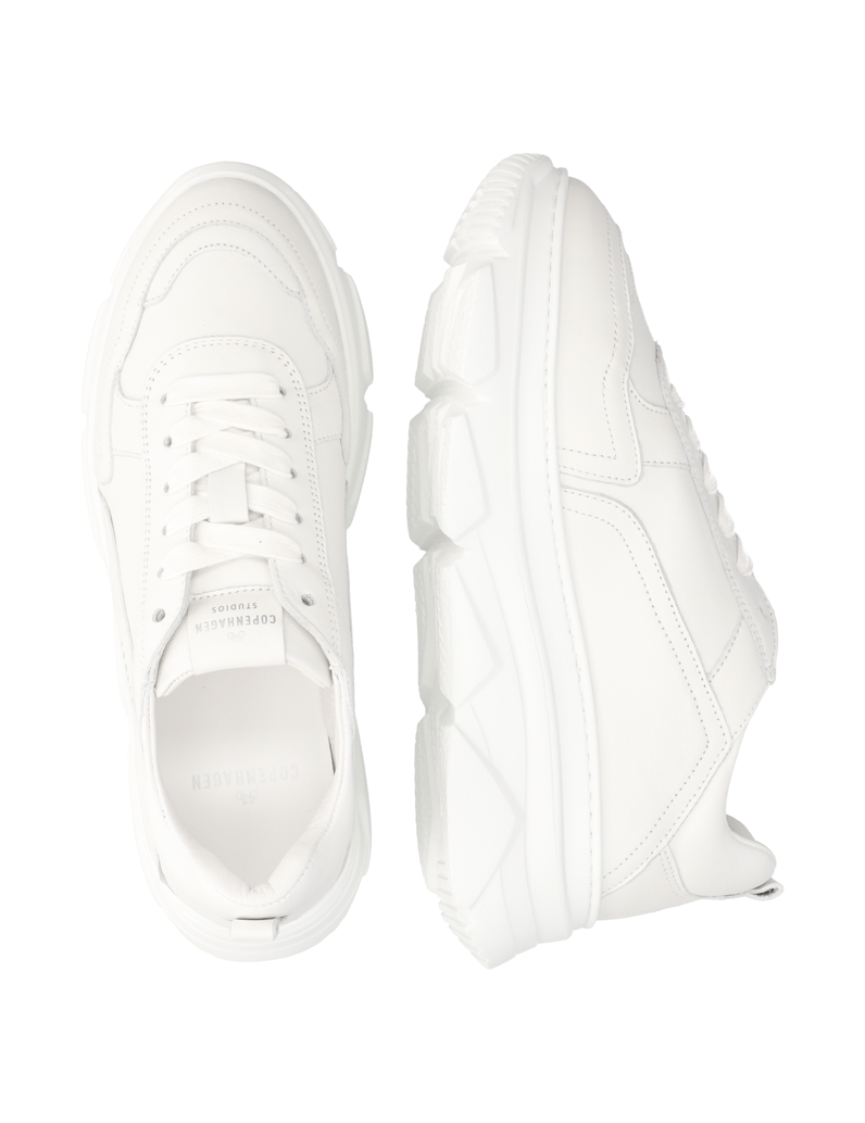 COPENHAGEN-STUDIOS-Glattleder-Sneaker-weiss