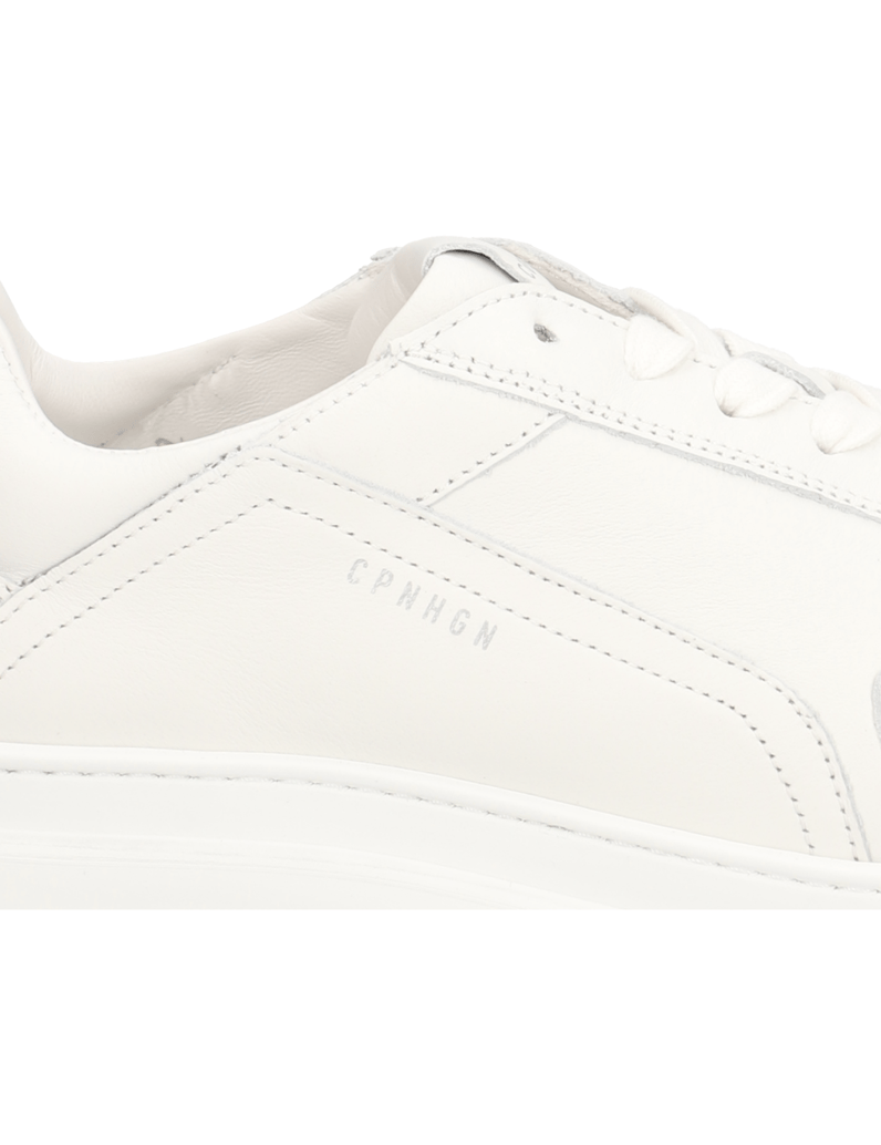 COPENHAGEN-STUDIOS-Glattleder-Sneaker-weiss