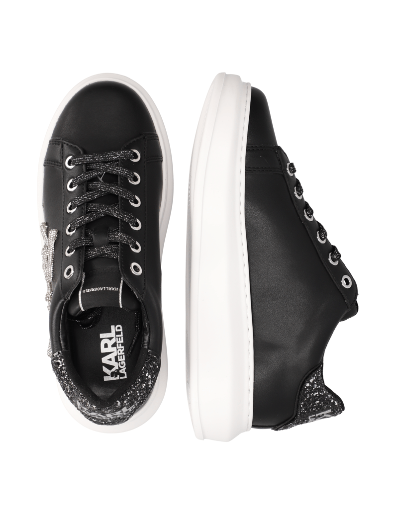 KARL-LAGERFELD-KAPRI-Signia-Rhinestone-Lo-schwarz