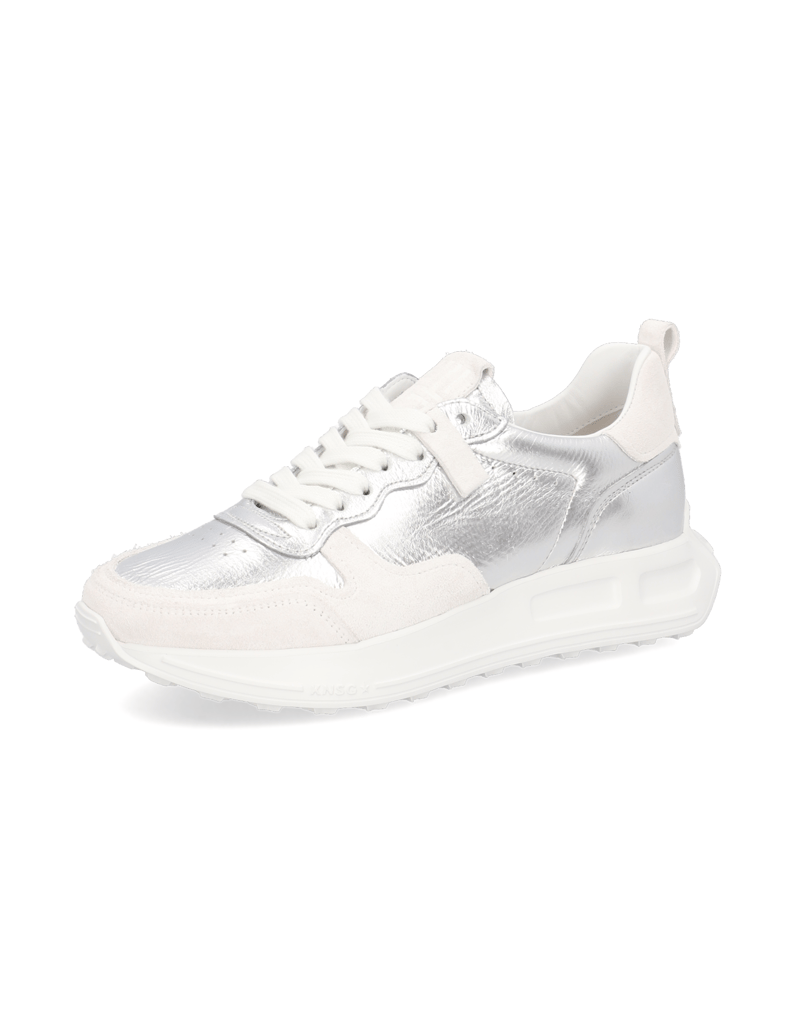 Kennel-&-Schmenger-Lederkombination-Sneaker-weiss