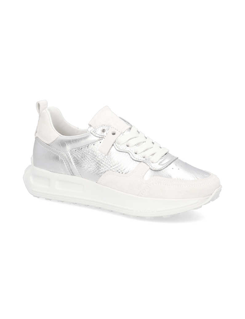 Kennel-&-Schmenger-Lederkombination-Sneaker-weiss