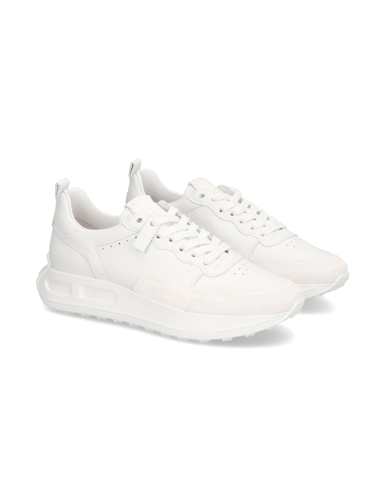 Kennel-&-Schmenger-Glattleder-Sneaker-weiss