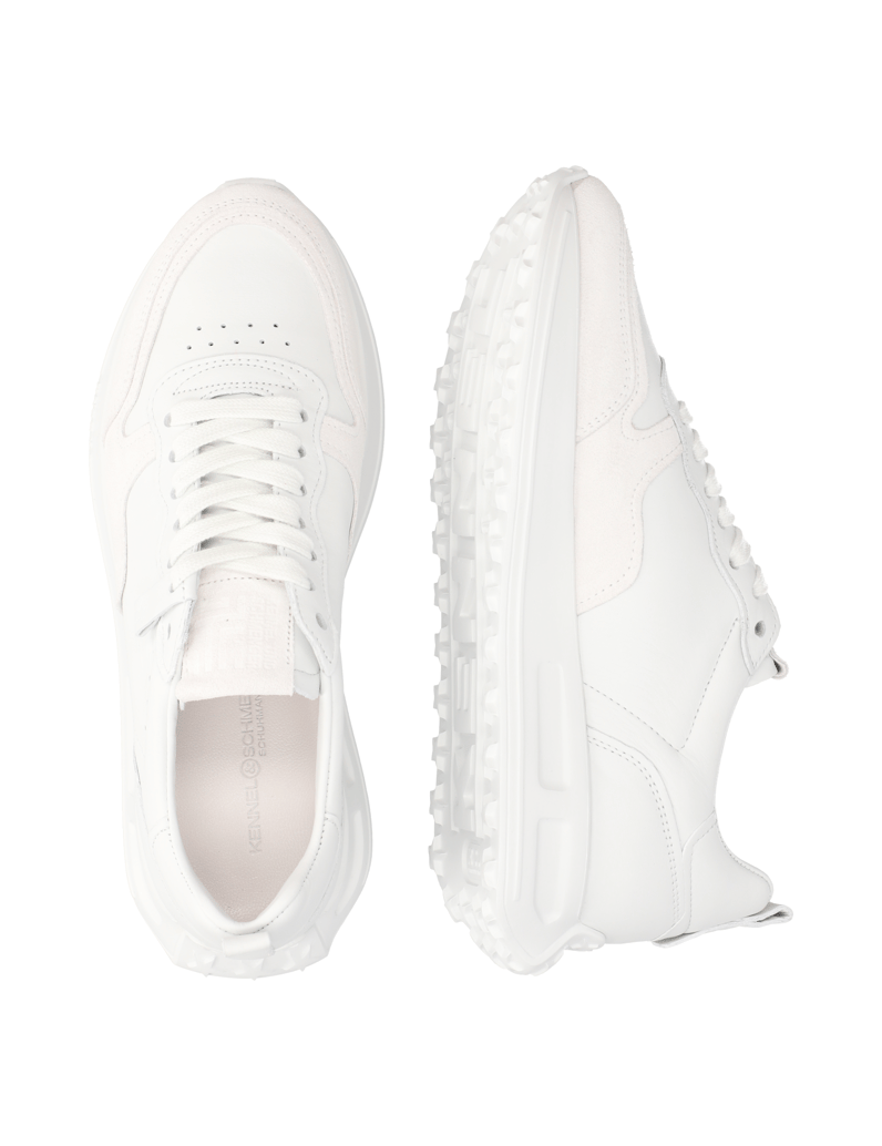 Kennel-&-Schmenger-Glattleder-Sneaker-weiss
