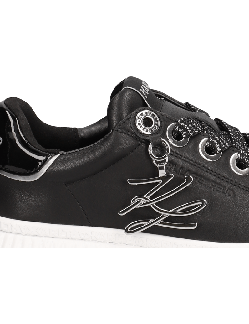 KARL-LAGERFELD-KREEPER-LO-Autograph-Keyring-schwarz