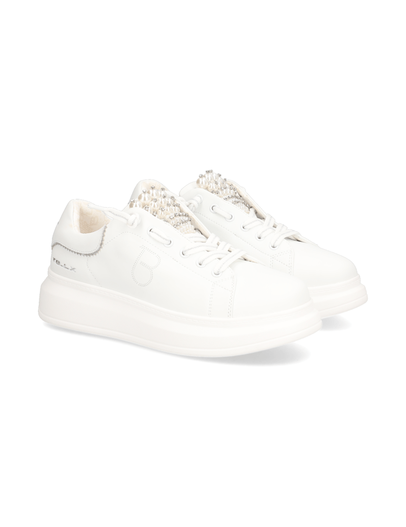 Tosca-Blu-Glattleder-Sneaker-weiss