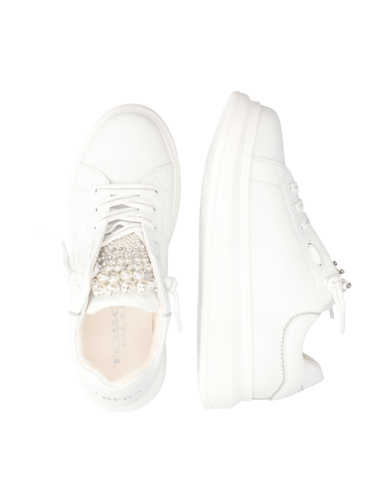 Tosca-Blu-Glattleder-Sneaker-weiss