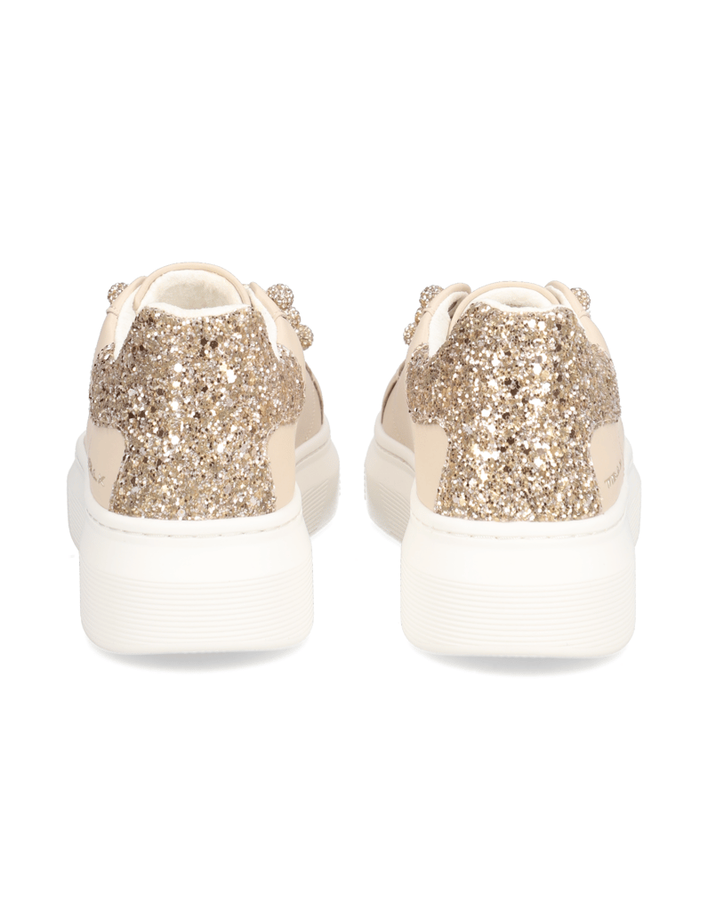 Tosca-Blu-Glattleder-Sneaker-beige