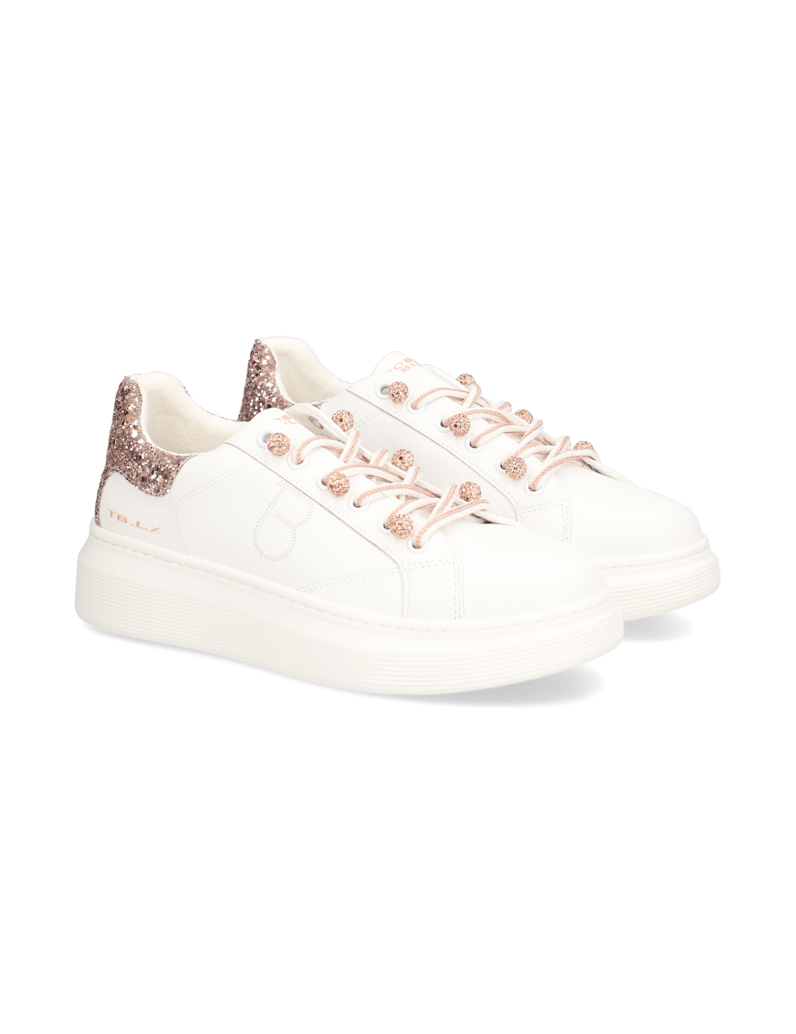 Tosca-Blu-hladká-kůže-tenisky-bílá