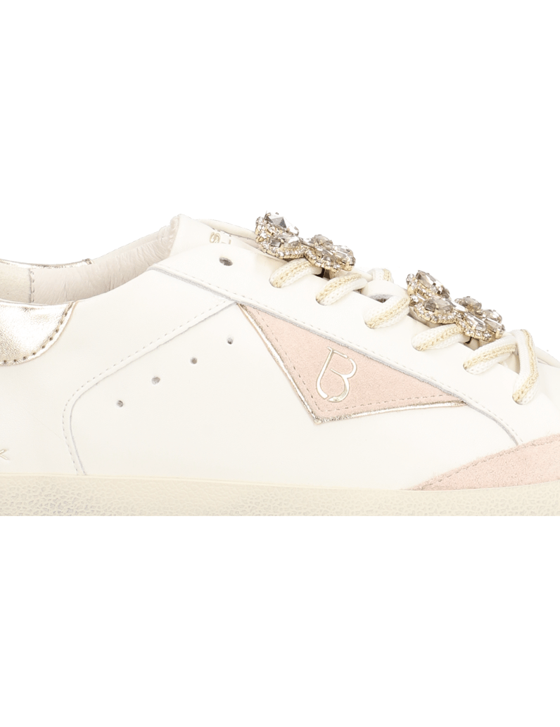 Tosca-Blu-hladká-koža-tenisky-biela