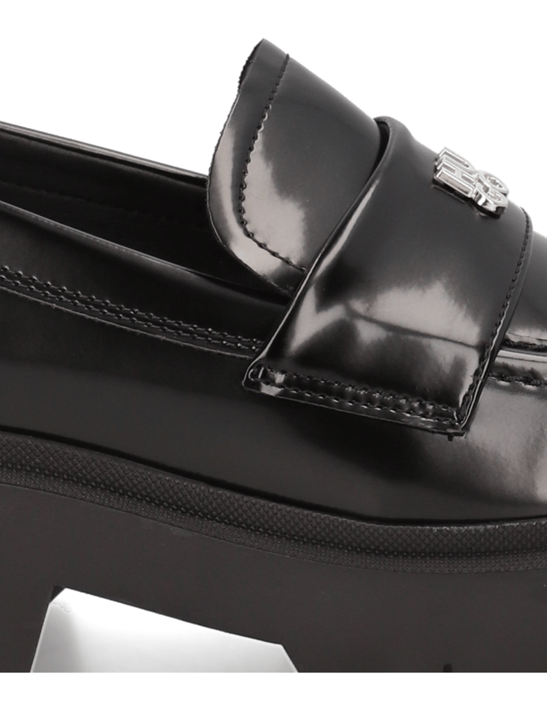 HUGO-klasické-nazouvací-boty-černá