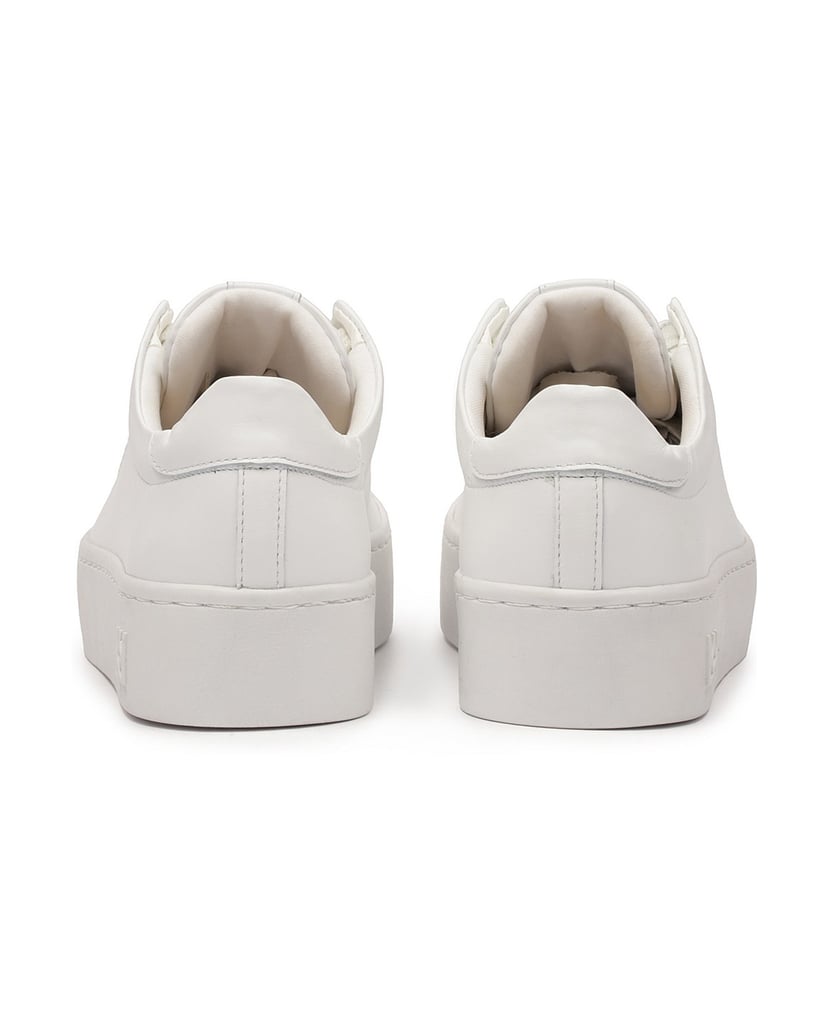 Kazar-White-sneakers-with-covered-lace-handles-biela