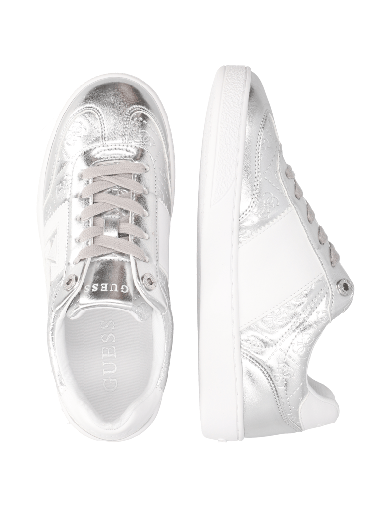 GUESS-tenisky-stříbrná