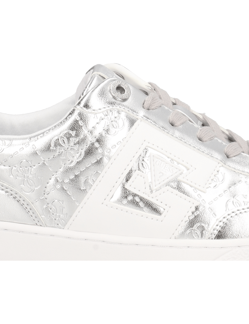 GUESS-tenisky-stříbrná