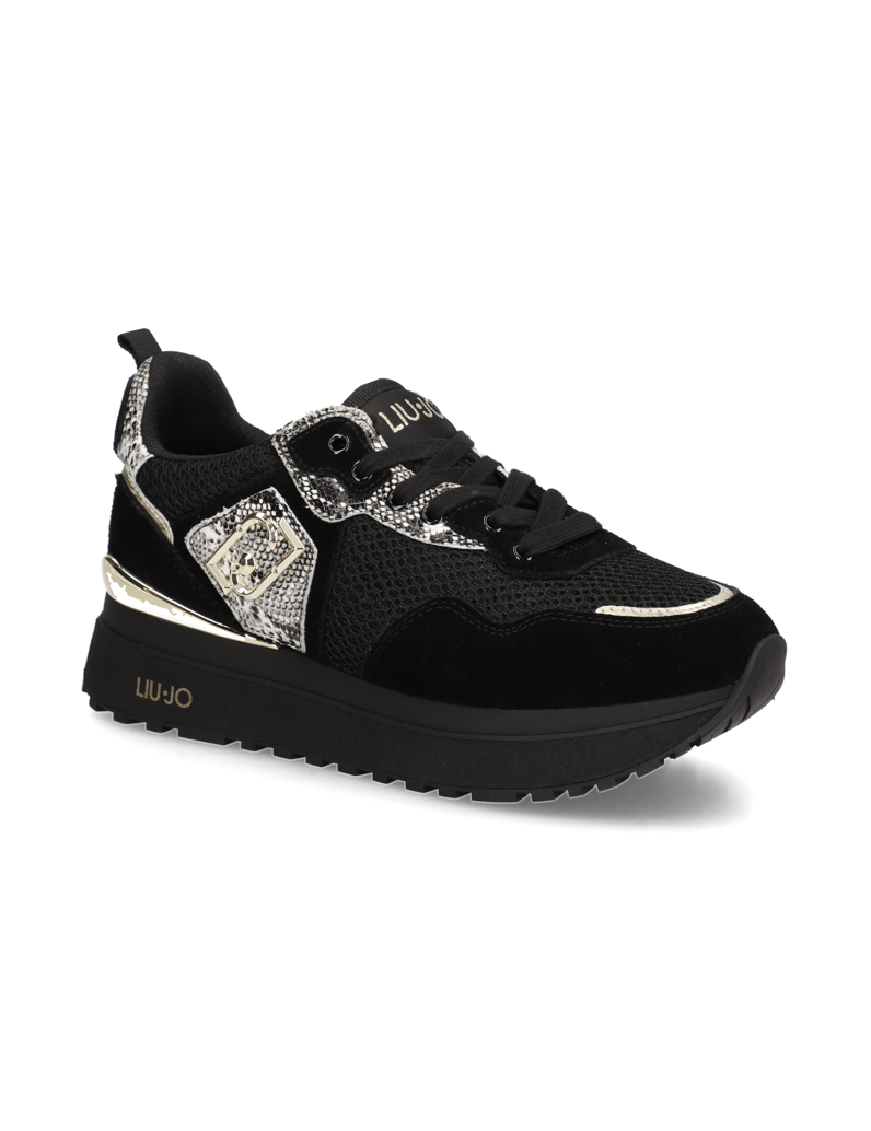 LIU-JO-MAXI-WONDER-LOW-Sneaker-schwarz