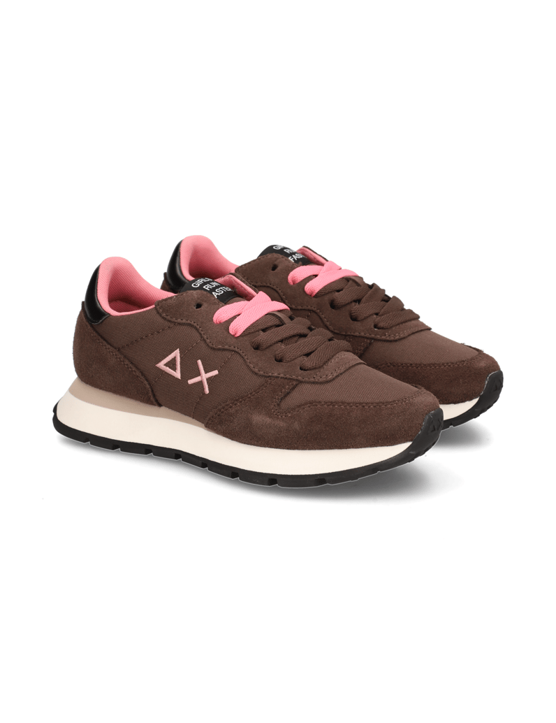 SUN68-Ally-Solid-Nylon-Sneaker-hnědá