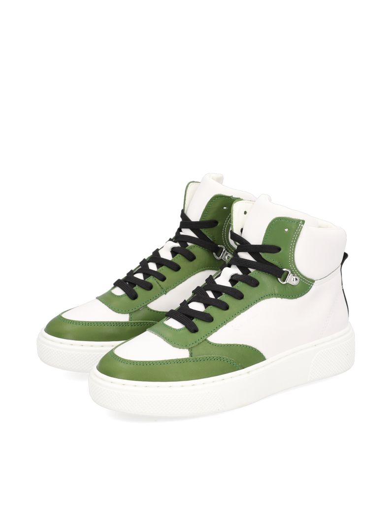 Kate-Gray-hladká-koža-tenisky-mid-cut