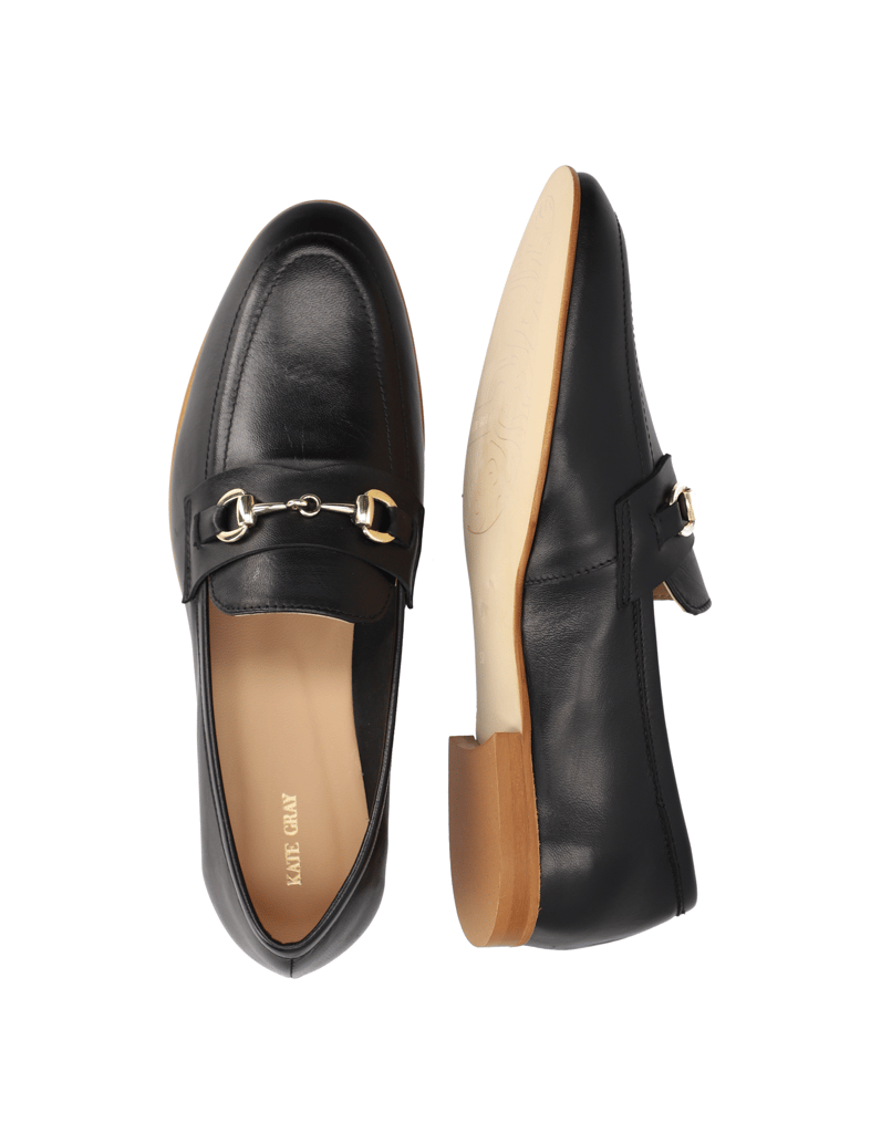 Kate-Gray-gladko-usnje-sliperji