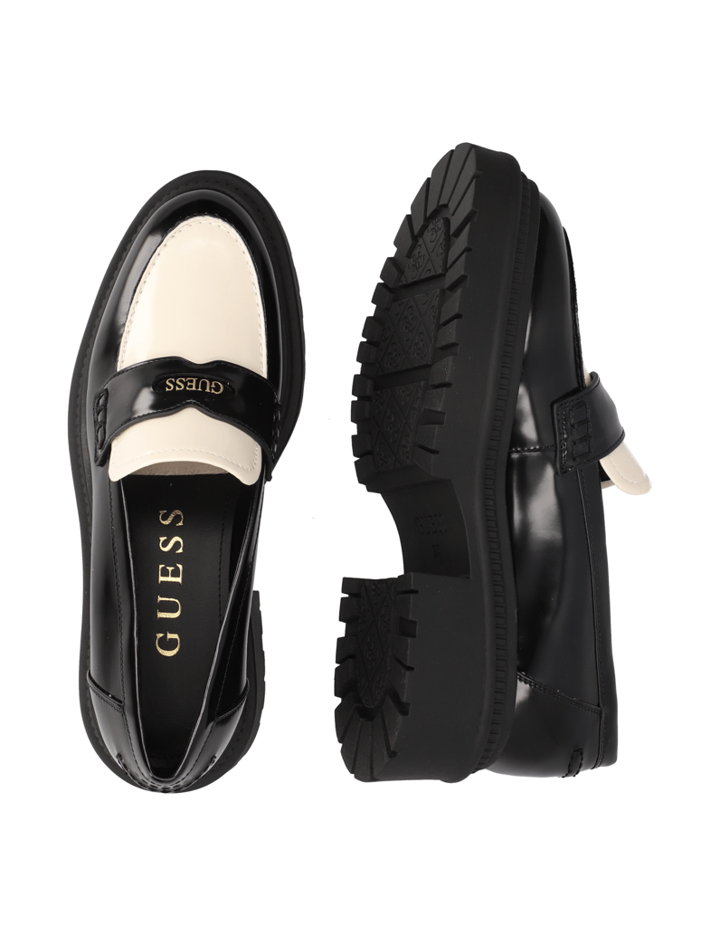 GUESS-klasické-nazouvací-boty-černá