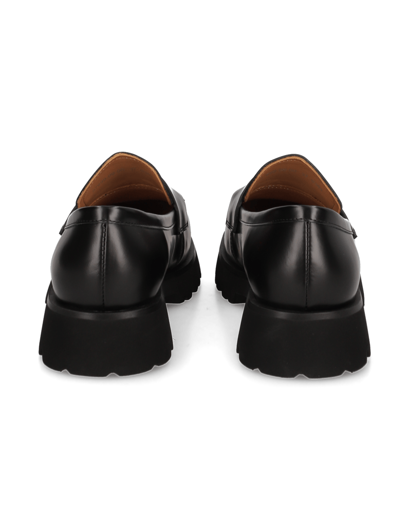 Kazar-Schlupfschuhe-mit-dicker-Sohle-schwarz