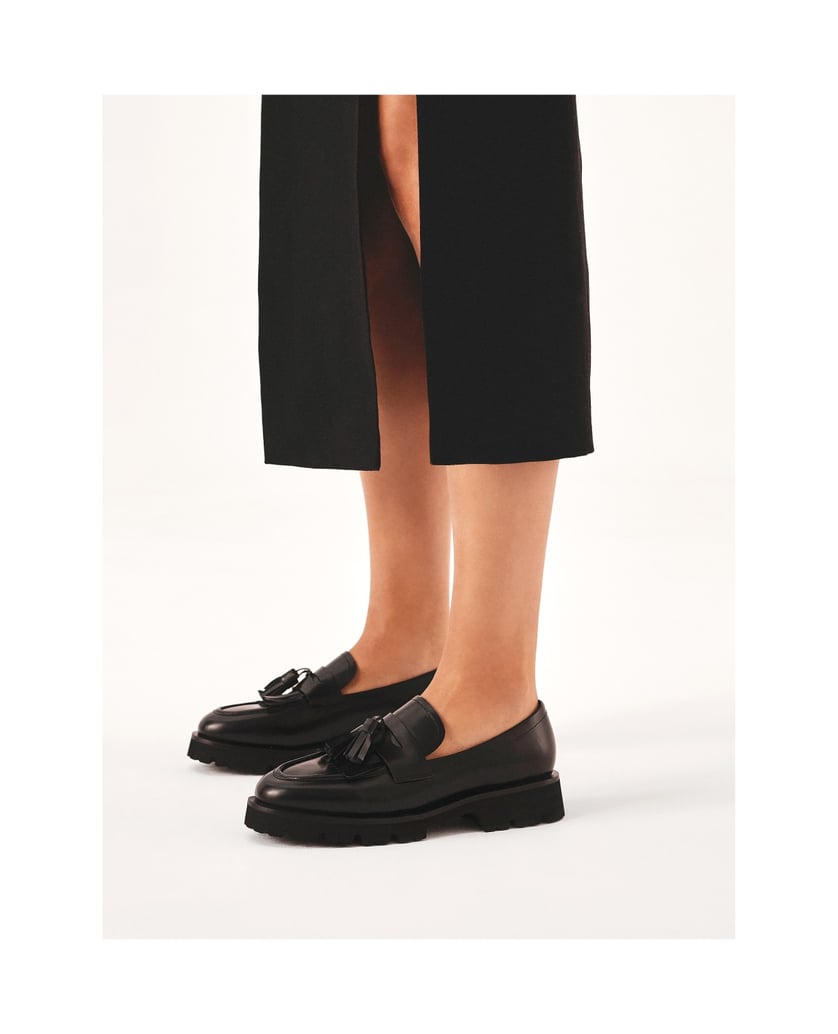 Kazar-Schlupfschuhe-mit-dicker-Sohle-schwarz