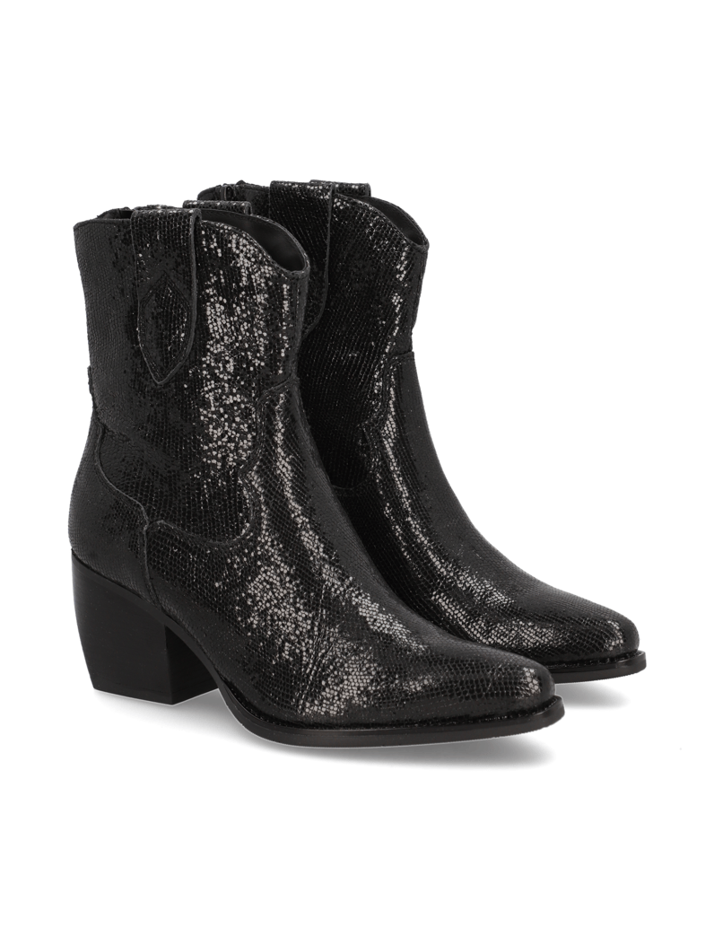 Kate-Gray-hladká-kůže-kotníčkové-boty-černá