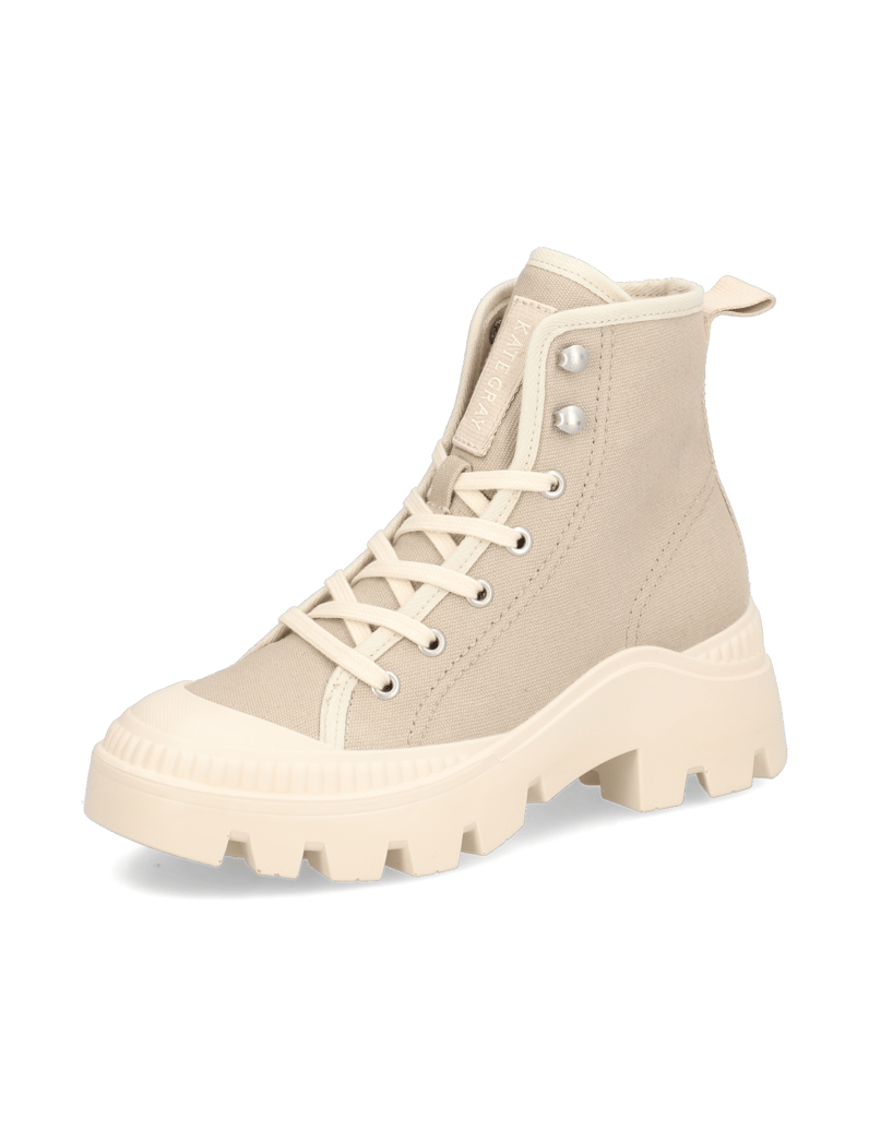 Kate-Gray-textil-šněrovací-kotníčkové-boty-černá