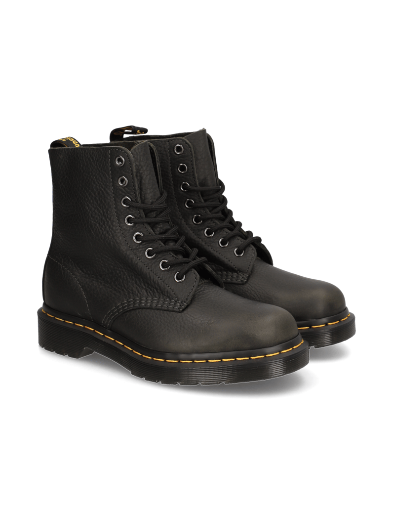 Dr.Martens-šněrovací-kotníčkové-boty-zelená