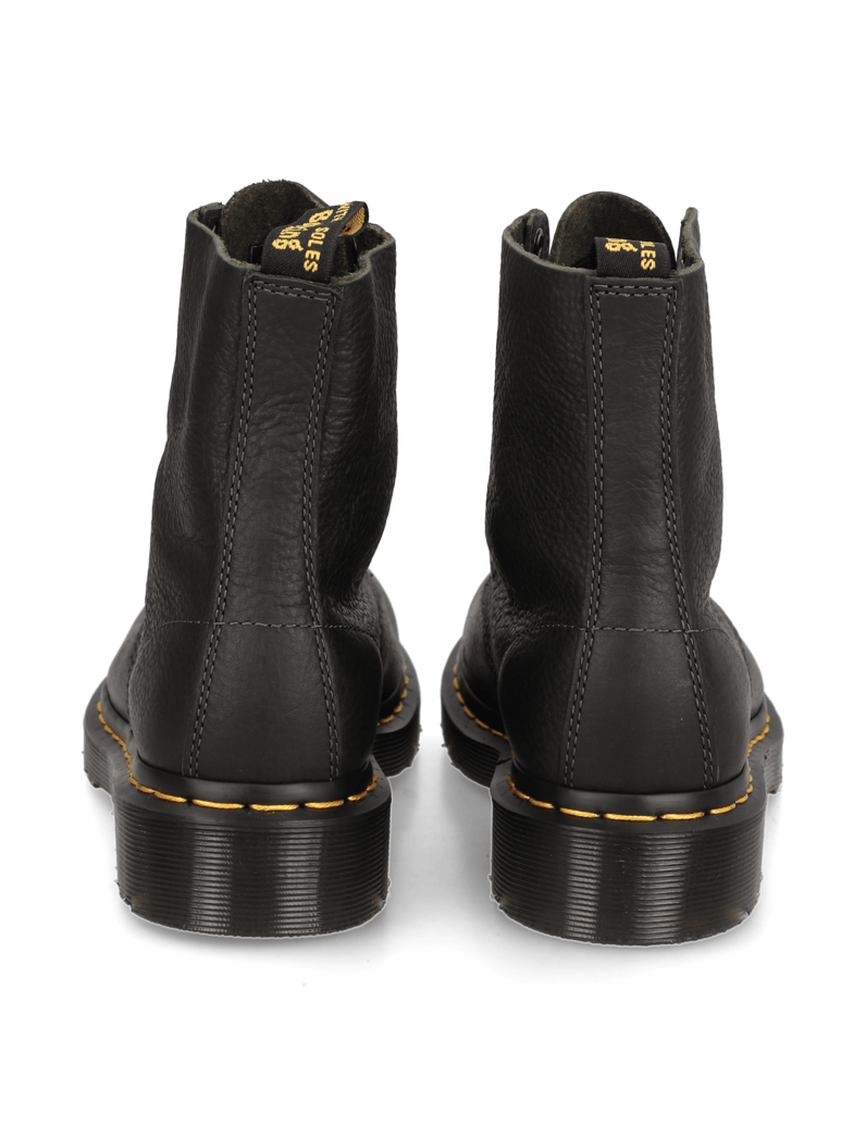 Dr.Martens-šněrovací-kotníčkové-boty-zelená