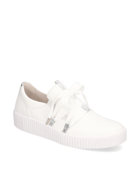 

hladká koža tenisky, Biela