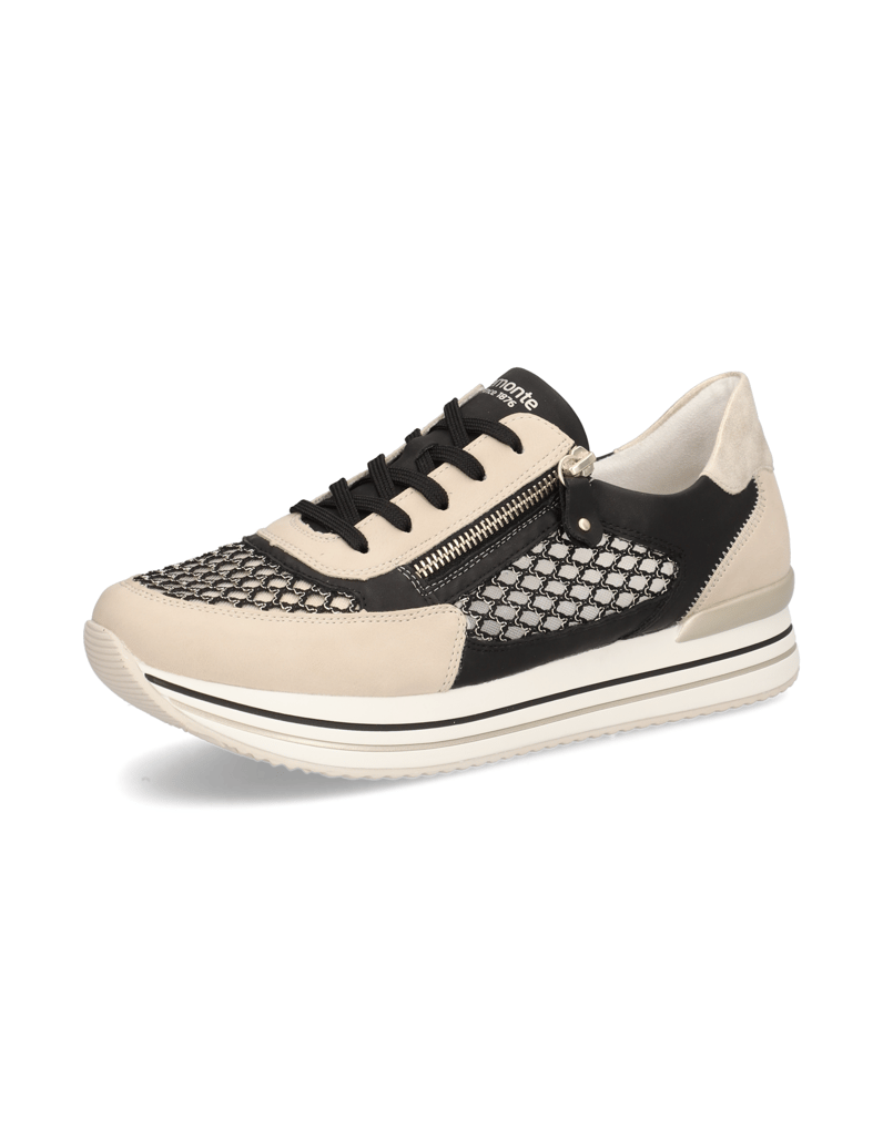 Remonte-textil-klasická-nazúvacia-obuv-béžová