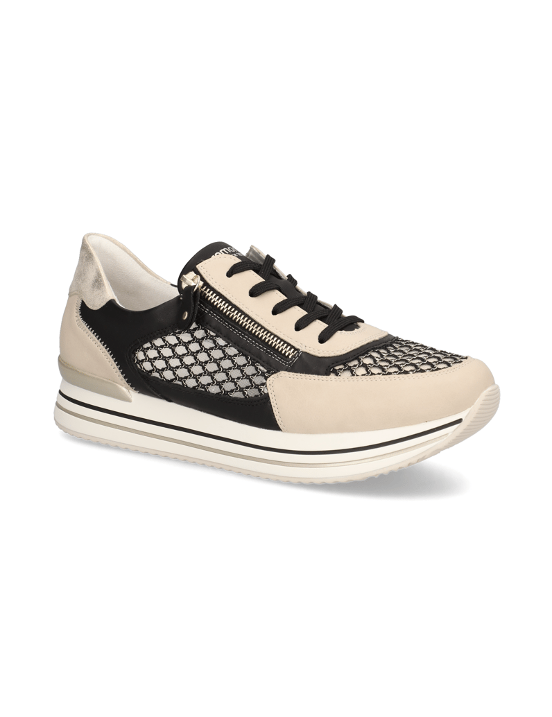 Remonte-textil-klasická-nazúvacia-obuv-béžová