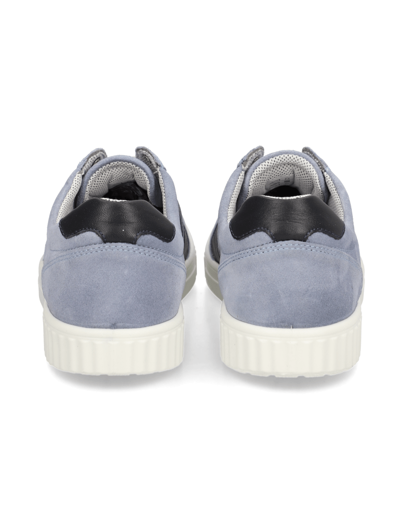 Jomos-Lederkombination-Sneaker-silber