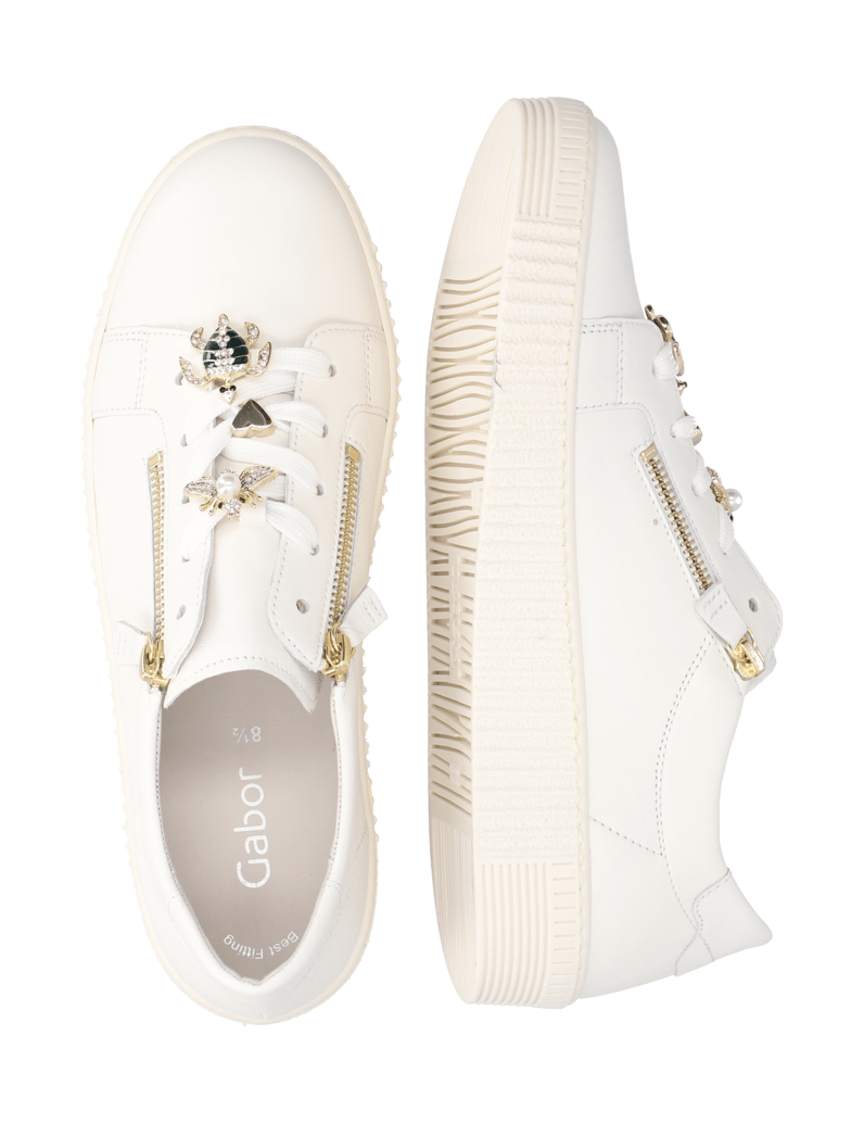 Gabor-hladká-koža-tenisky-biela