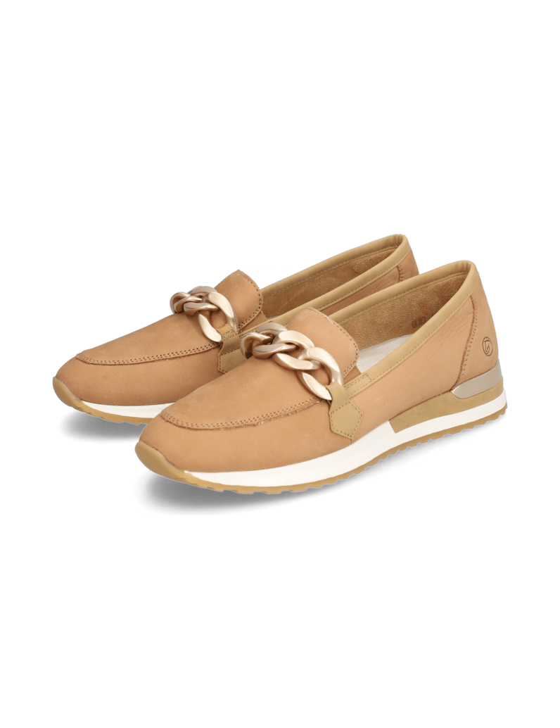 Remonte-Veloursleder-Slipper-klassisch