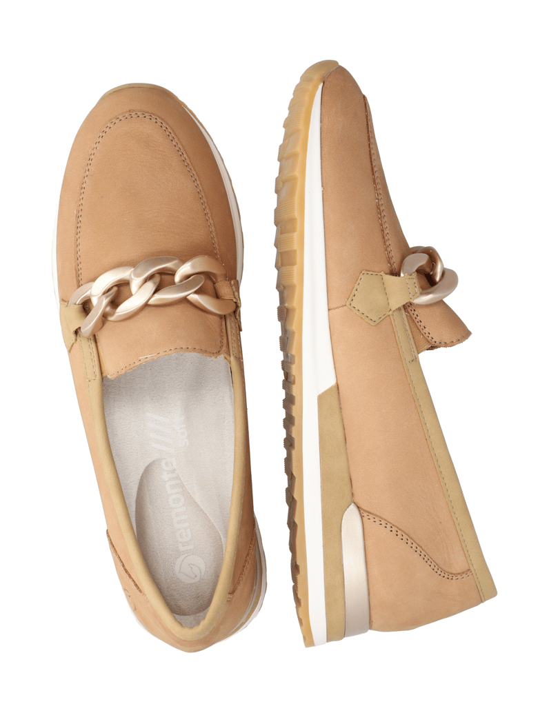 Remonte-Veloursleder-Slipper-klassisch