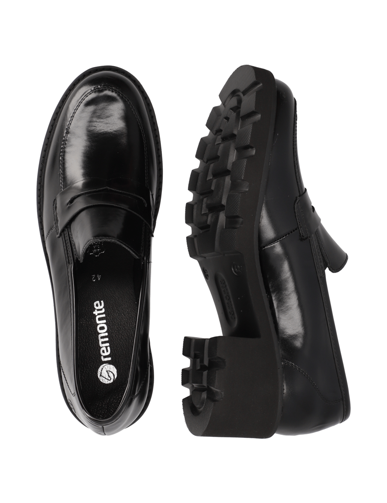 Remonte-Lederkombination-Slipper