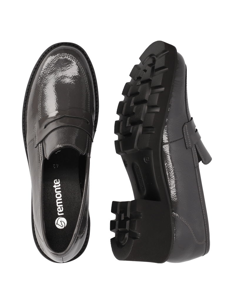 Remonte-kombinácia-kože-nazúvacia-obuv