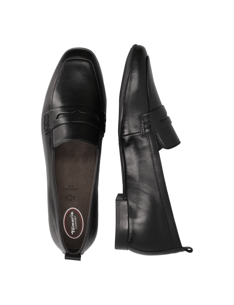 TAMARIS-Comfort-hladká-kůže-klasické-nazouvací-boty