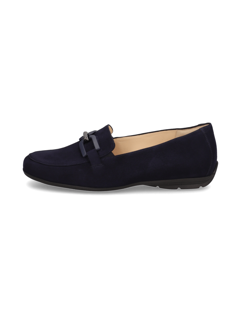 HASSIA-Veloursleder-Slipper-blau