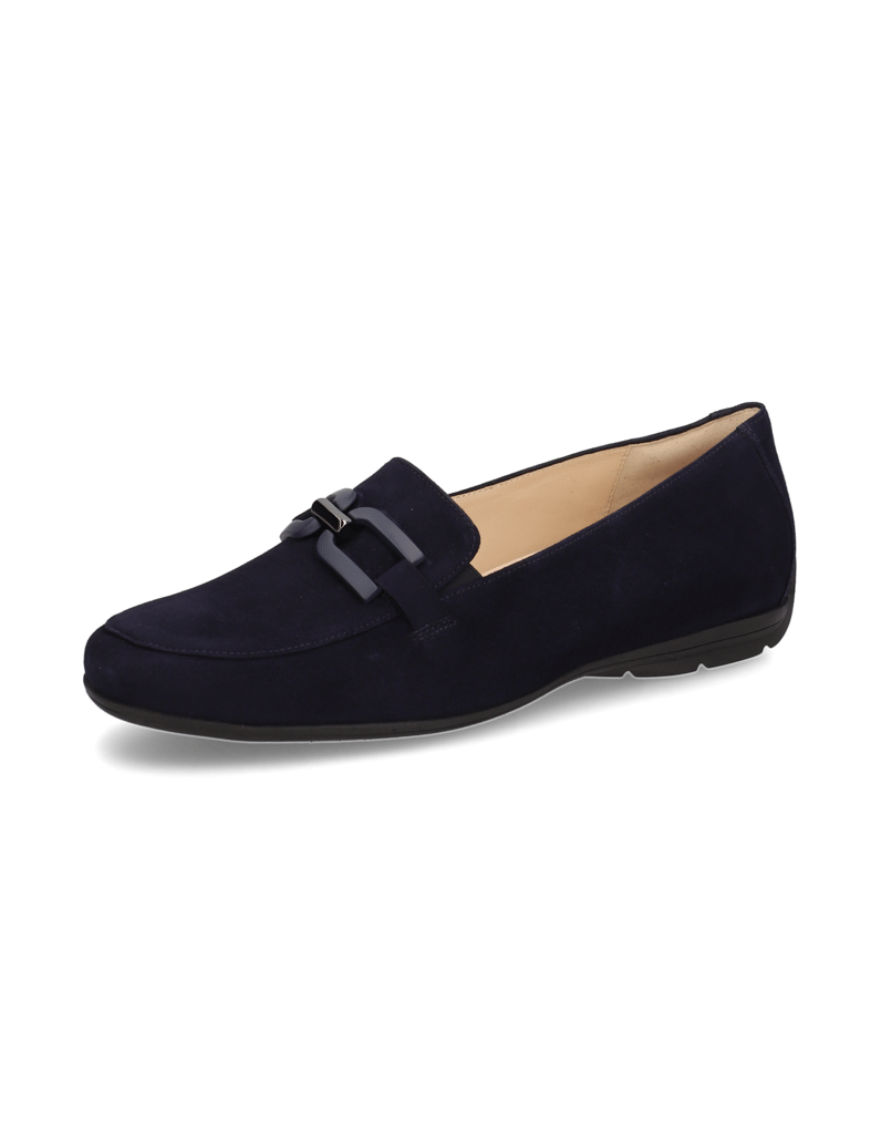 HASSIA-Veloursleder-Slipper-blau