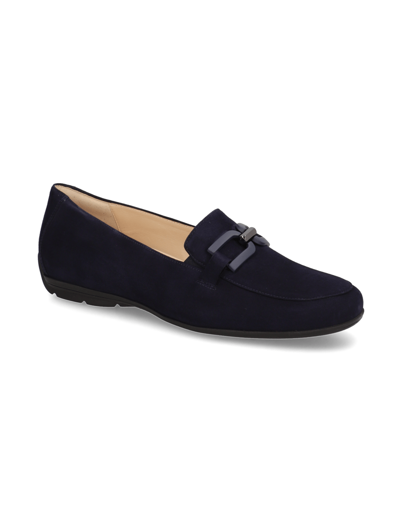 HASSIA-Veloursleder-Slipper-blau